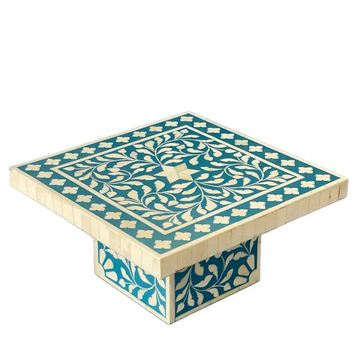 Bone Inlay Cake Stand