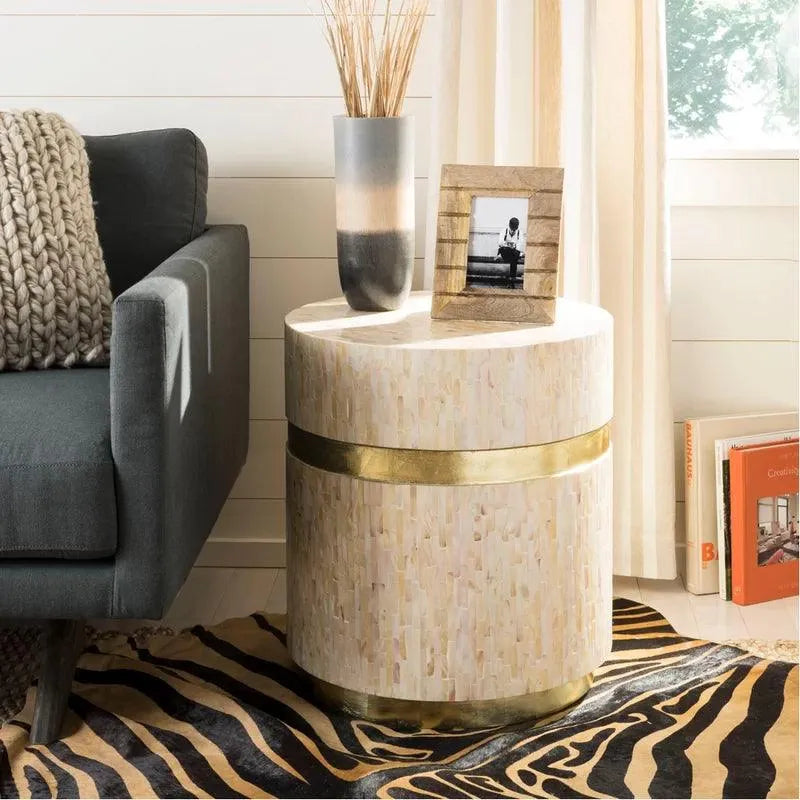 Abba End Table - Jodha Furniture