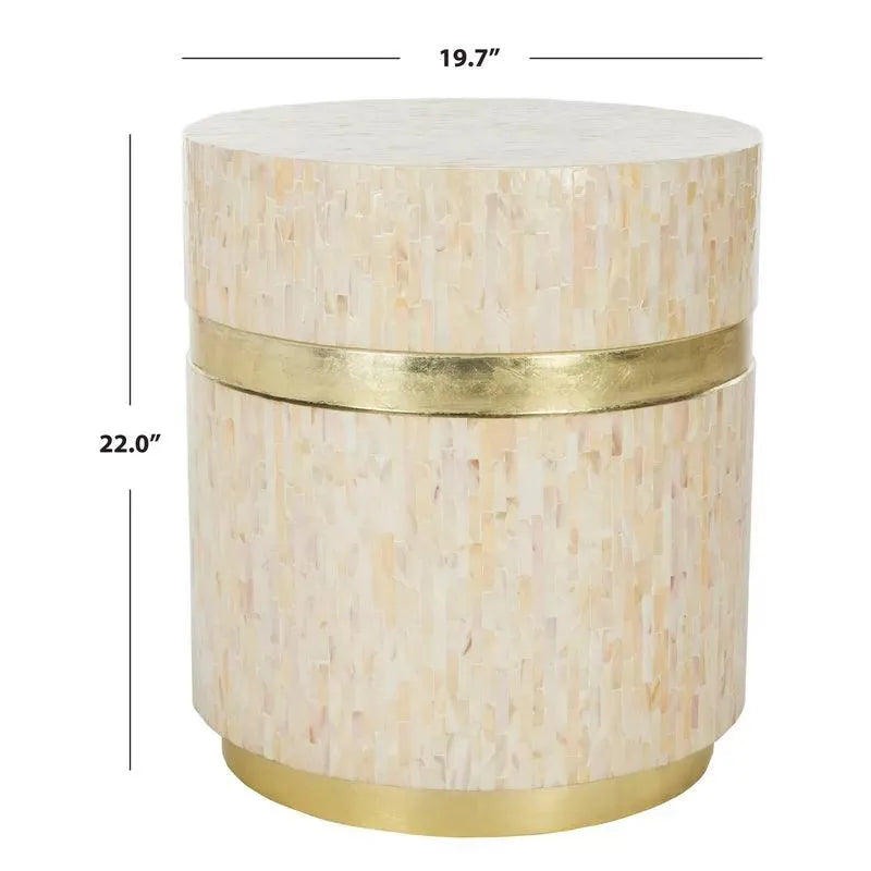 Abba End Table - Jodha Furniture