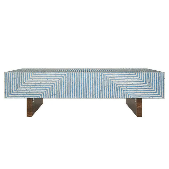 Audino Bone Inlay Coffee Table - Jodha Furniture