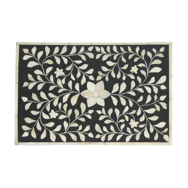 Bone Inlay Floral Box - Jodha Furniture