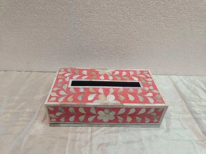 Botanical Heaven Tissue Box - Jodha Furniture