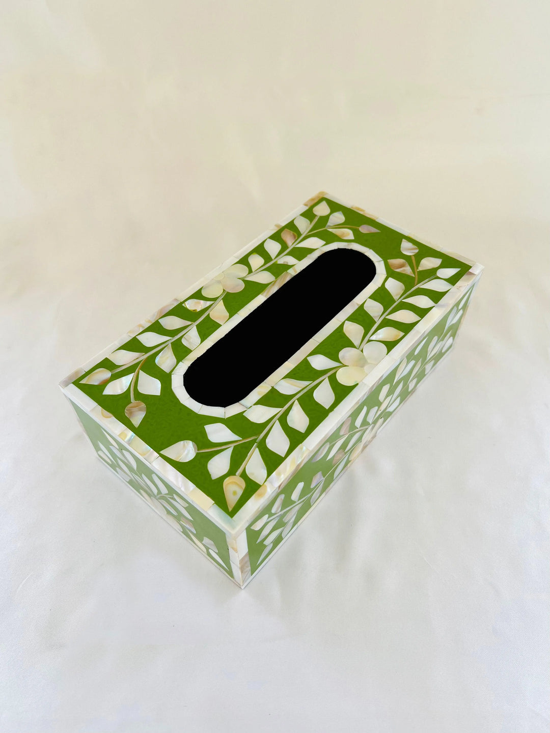 Botanical Heaven Tissue Box - Jodha Furniture