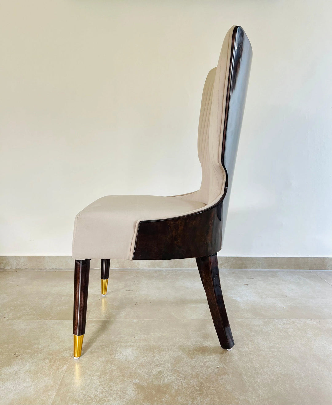 Brass Inlay Dining Chair - Jodha Furniture