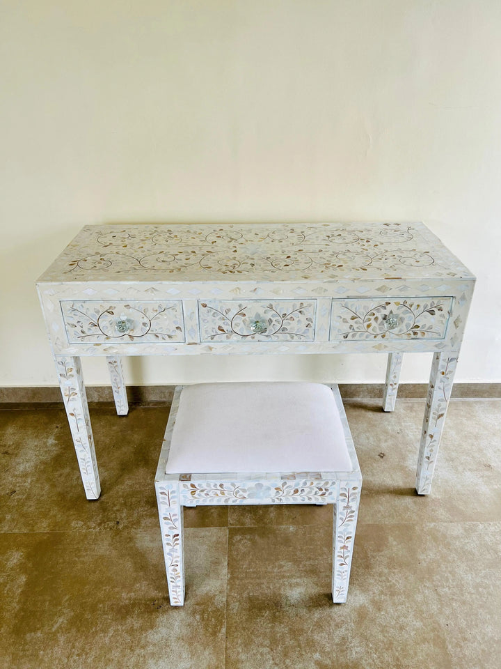 Celestial Glow Dressing Table - Jodha Furniture