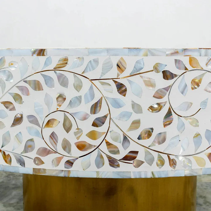 Cleo Mother of Pearl Coffee Table - Jodha Furniture