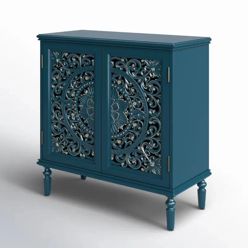 Cobalt Heritage Cabinet - Jodha Furniture