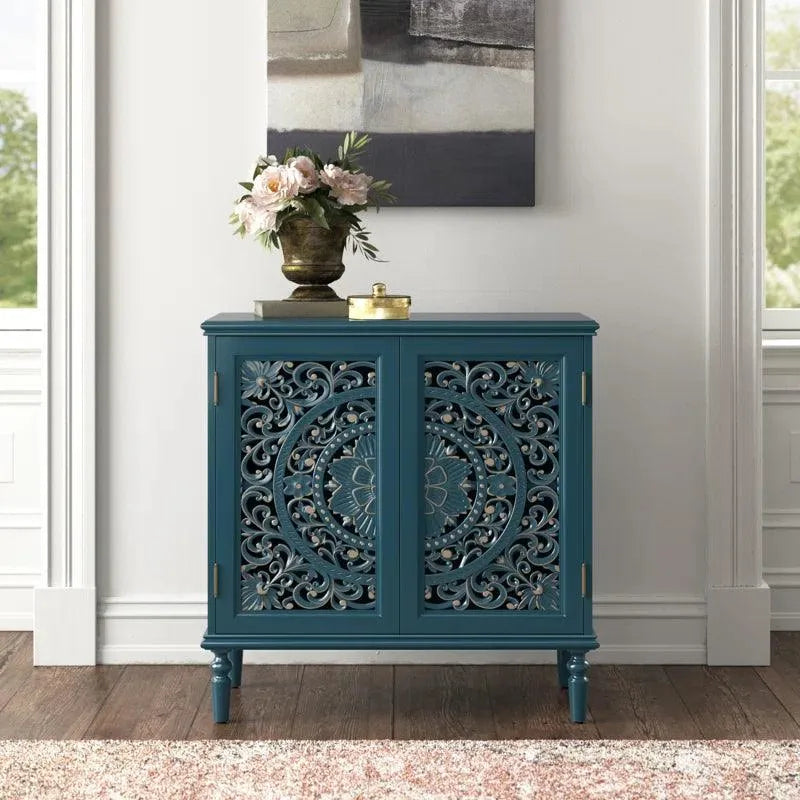 Cobalt Heritage Cabinet - Jodha Furniture