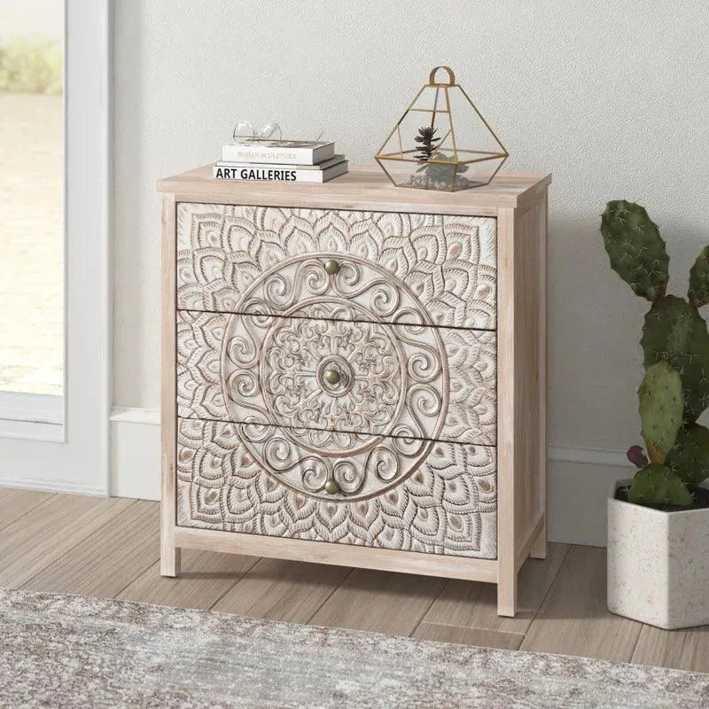 Contemporary Angulo Accent Chest of Drawer - Jodha Furniture