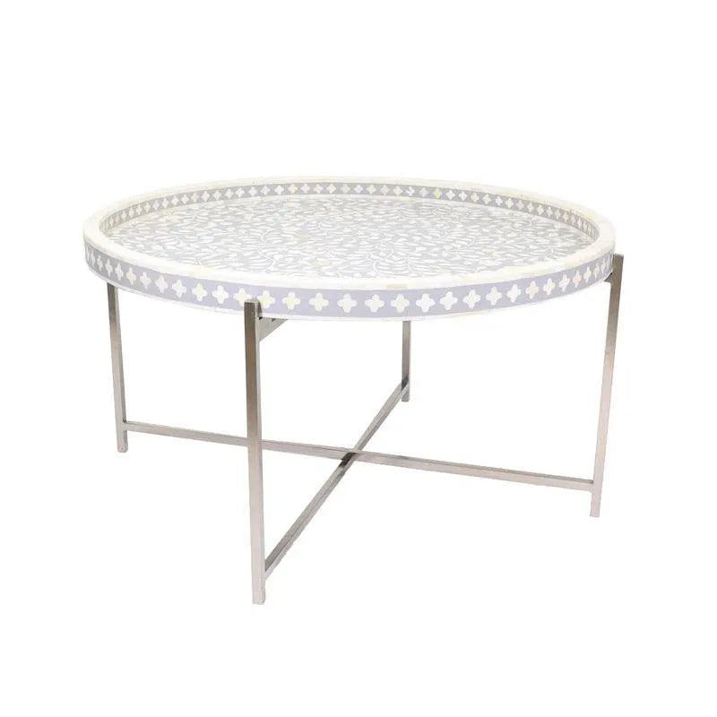 Ellora Bone Inlay Coffee Table - Jodha Furniture