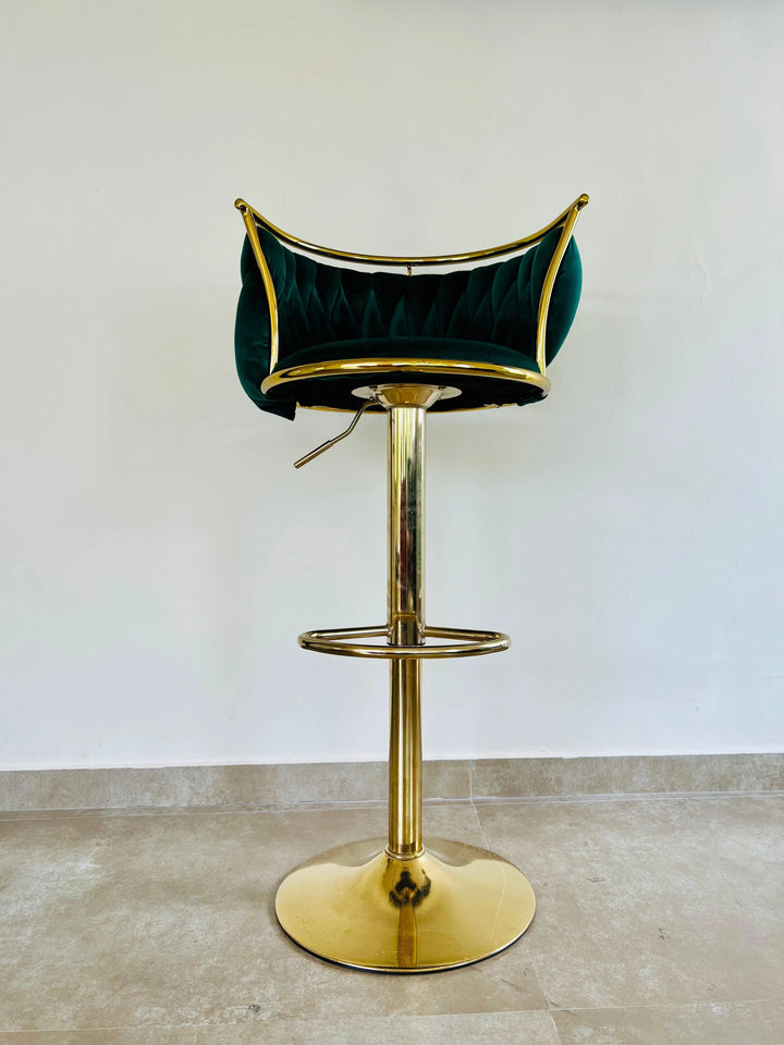 Emerald Luxe Bar Chair - Jodha Furniture