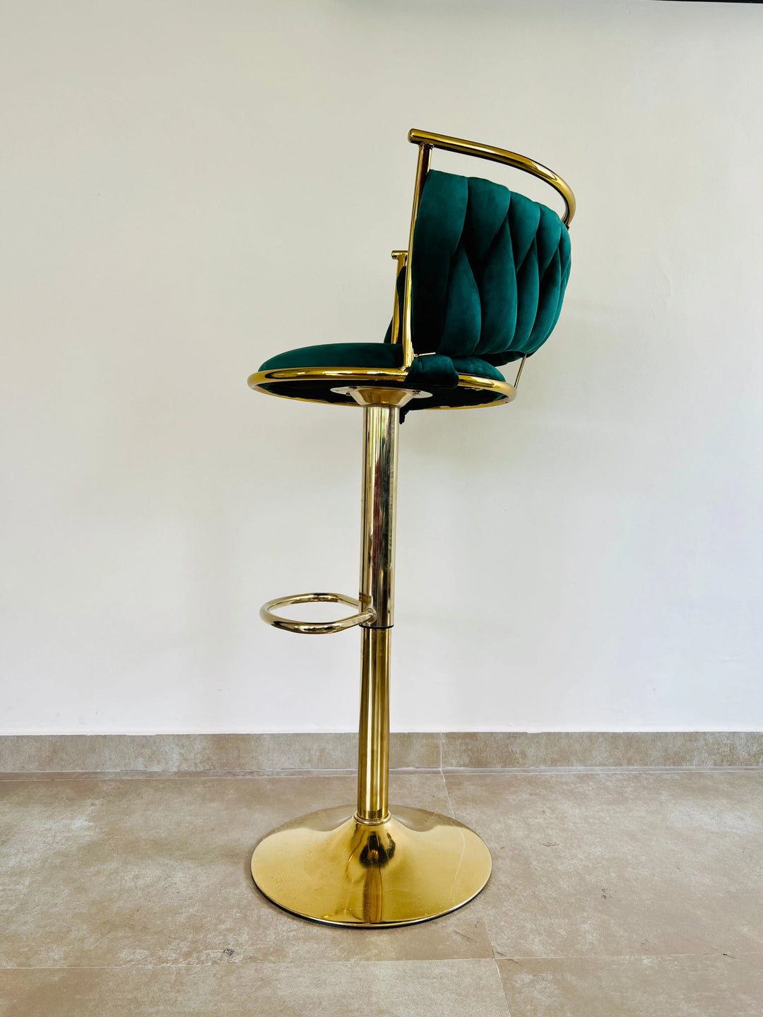 Emerald Luxe Bar Chair - Jodha Furniture