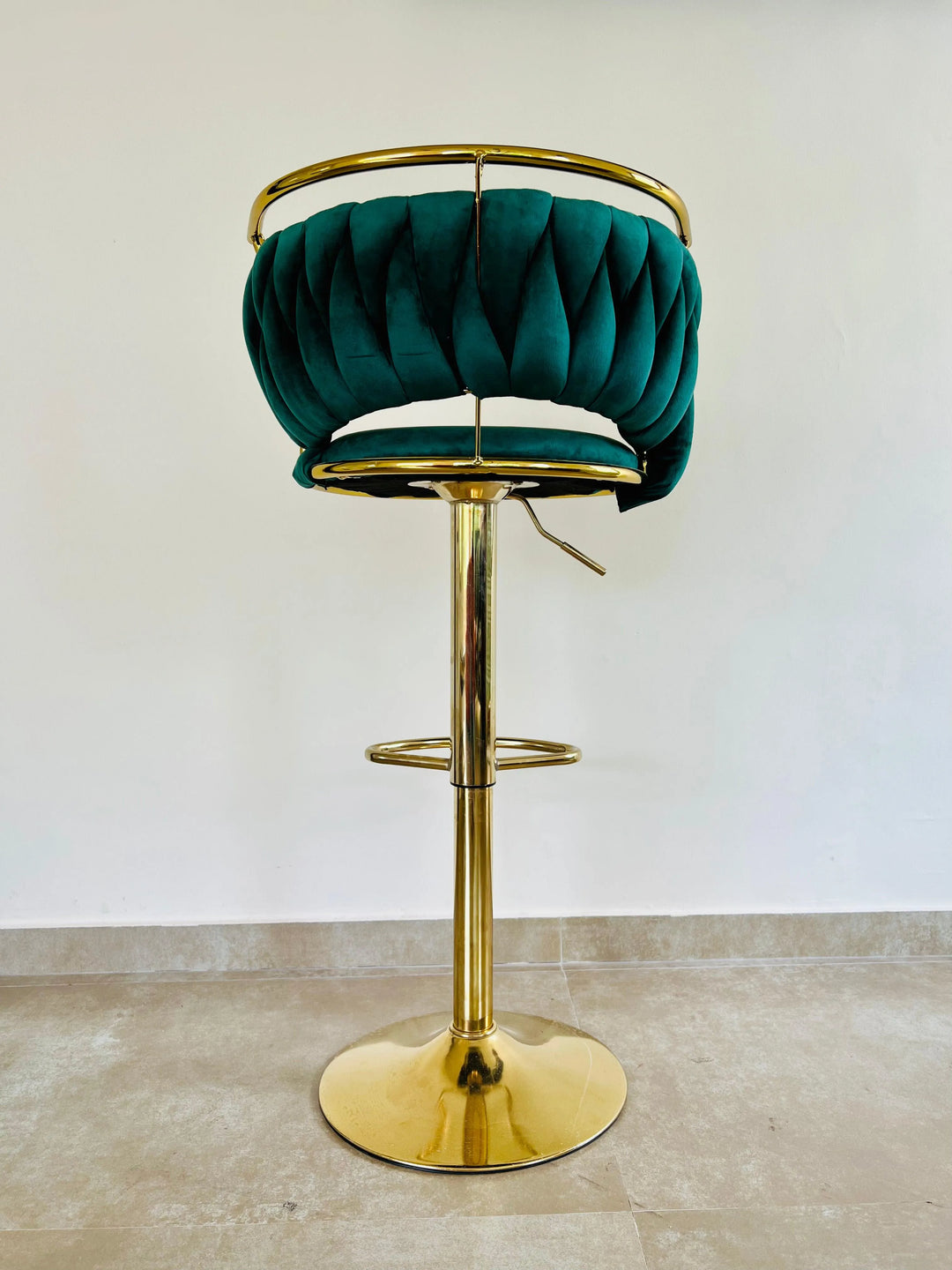 Emerald Luxe Bar Chair - Jodha Furniture