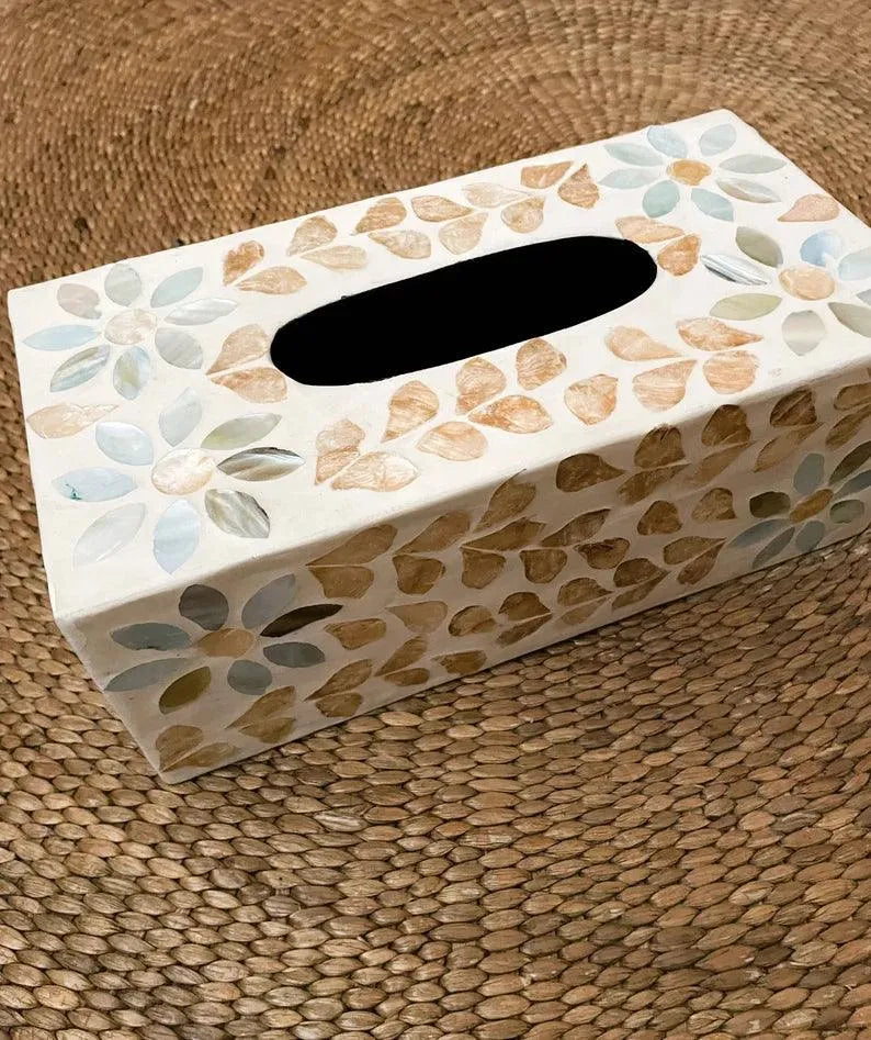 Garden Grace Tissue Box - Jodha Furniture