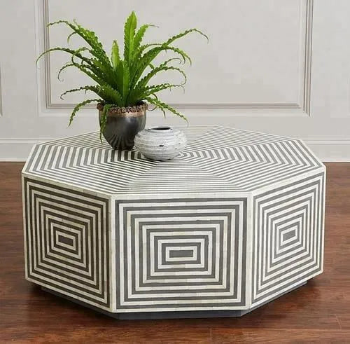 Hexagon Coffee Table - Jodha Furniture