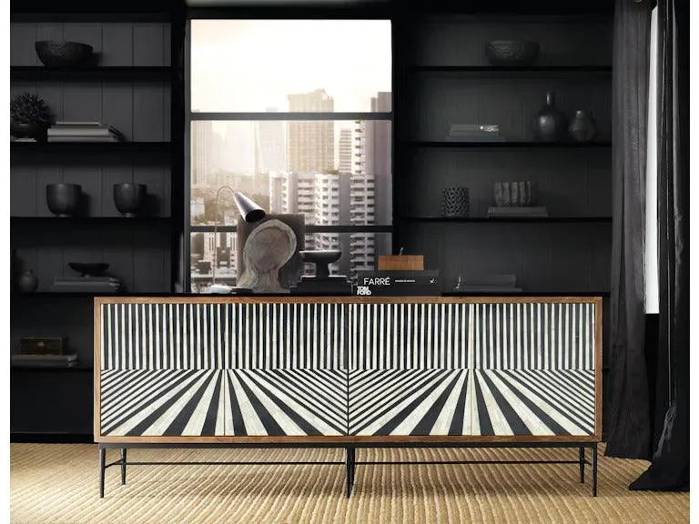 Linear Perspective Sideboard - Jodha Furniture