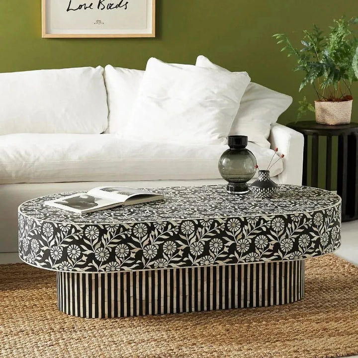 Luna Petal Oval Table - Jodha Furniture