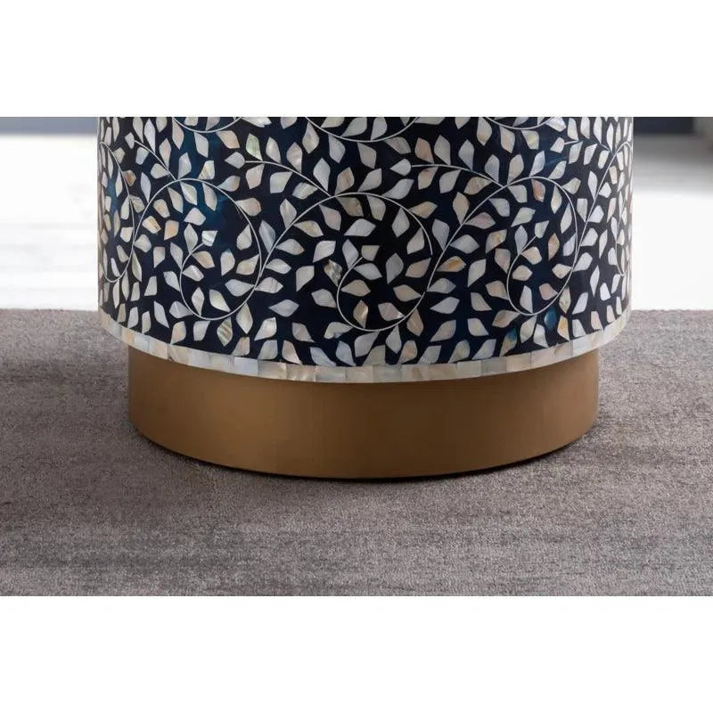 Megois Handmade Block End Table - Jodha Furniture