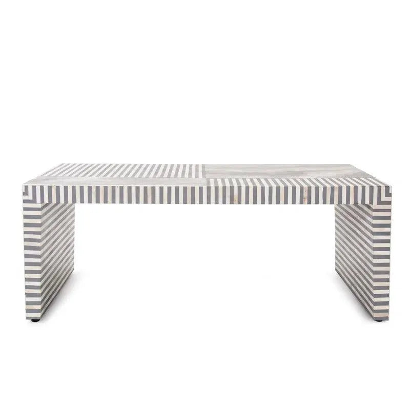 Mira Bone Inlay Coffee Table - Jodha Furniture