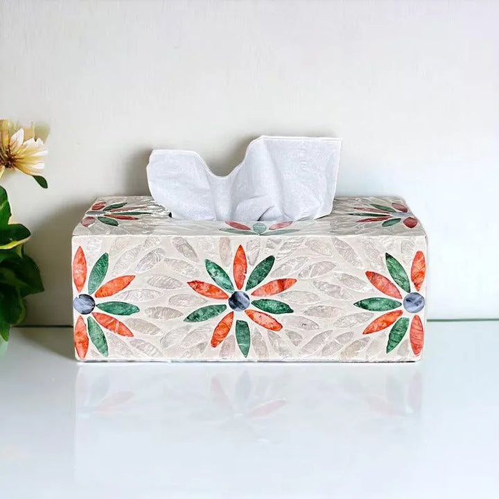 Nature's Touch Tissue Holder - Jodha Furniture