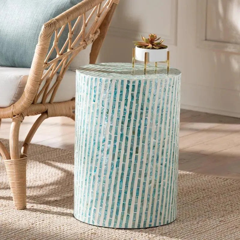 Opaline Chelcia End Table - Jodha Furniture