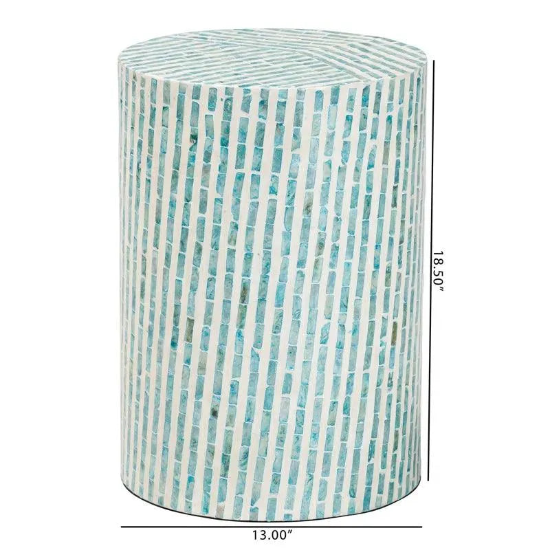 Opaline Chelcia End Table - Jodha Furniture