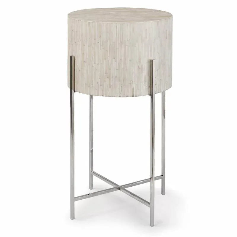 Orbita Bone Inlay Table - Jodha Furniture