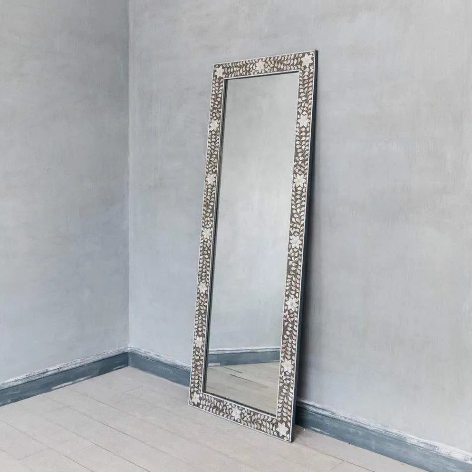 Pearl Floor Mirror - Jodha Furniture