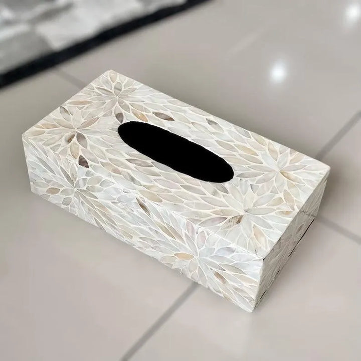 Petal Charm Tissue Box - Jodha Furniture