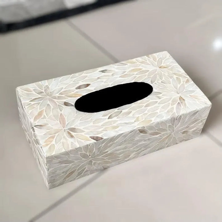 Petal Charm Tissue Box - Jodha Furniture