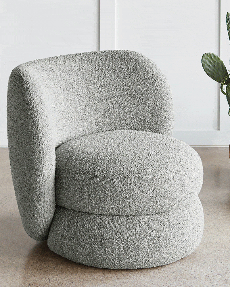 Plush Forme Lounge Chair - Jodha Furniture