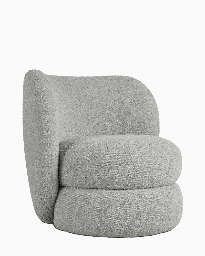 Plush Forme Lounge Chair - Jodha Furniture