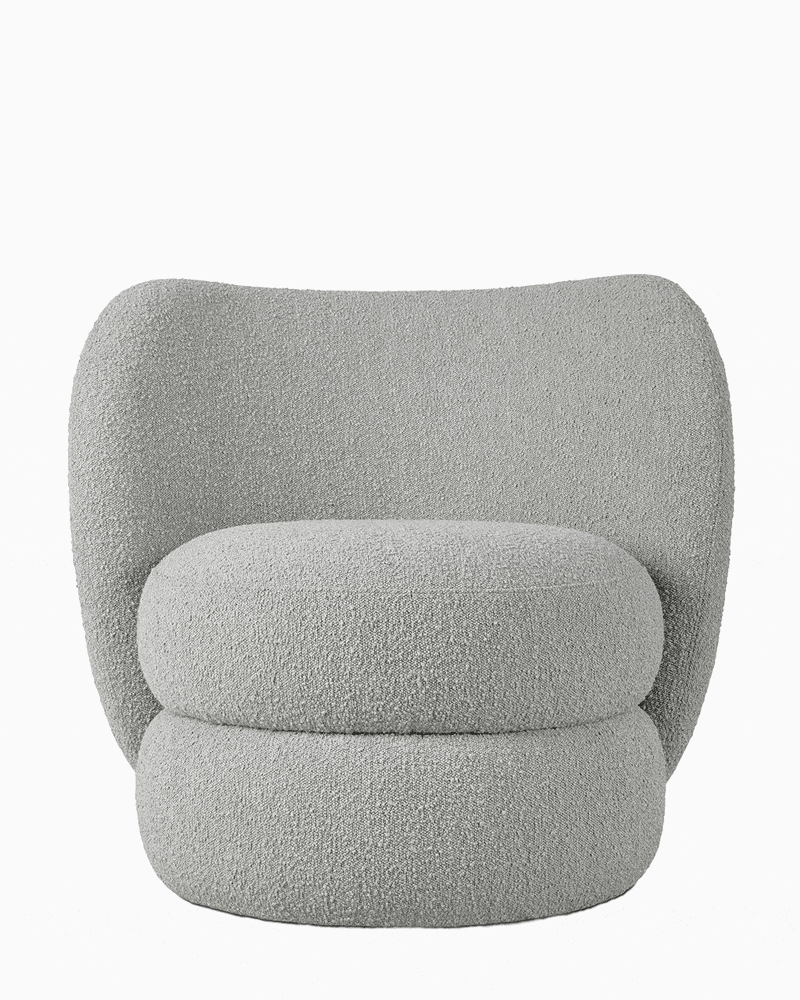 Plush Forme Lounge Chair - Jodha Furniture