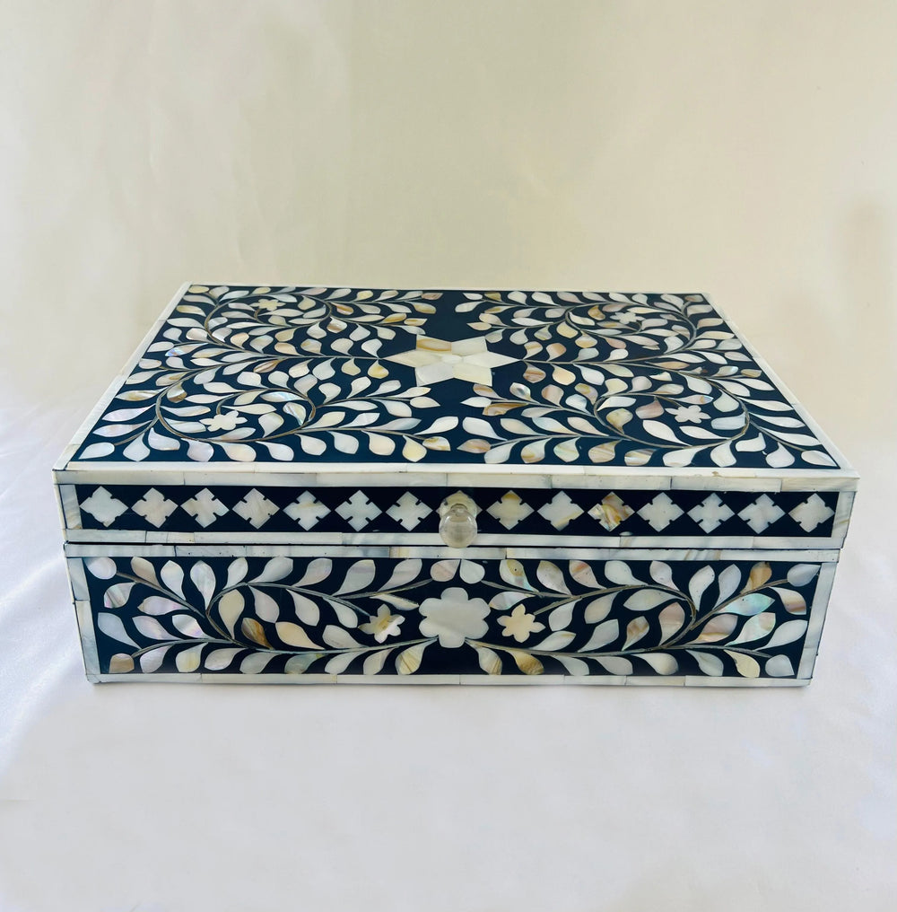 Regal Blossom Jewellery Box - Jodha Furniture