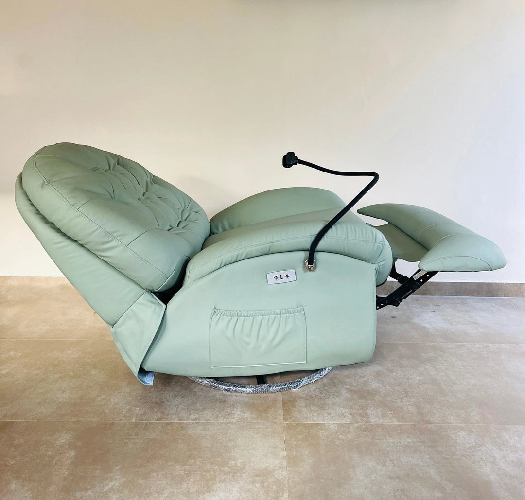 Relaxing Teal Lounge chair - Jodha Furniture