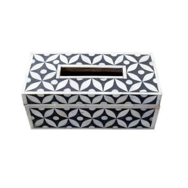 star eye patterned tissue box for home - Jodha Furniture