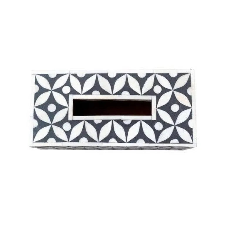 star eye patterned tissue box for home - Jodha Furniture