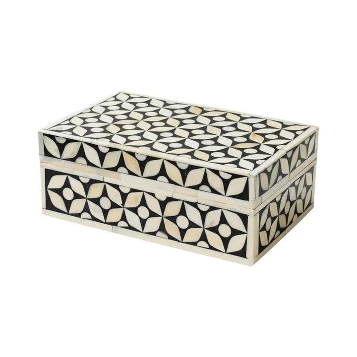 Timeless Floral Geometric Gift Box - Jodha Furniture