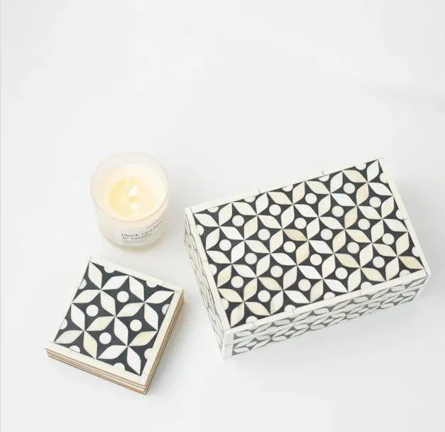 Timeless Floral Geometric Gift Box - Jodha Furniture