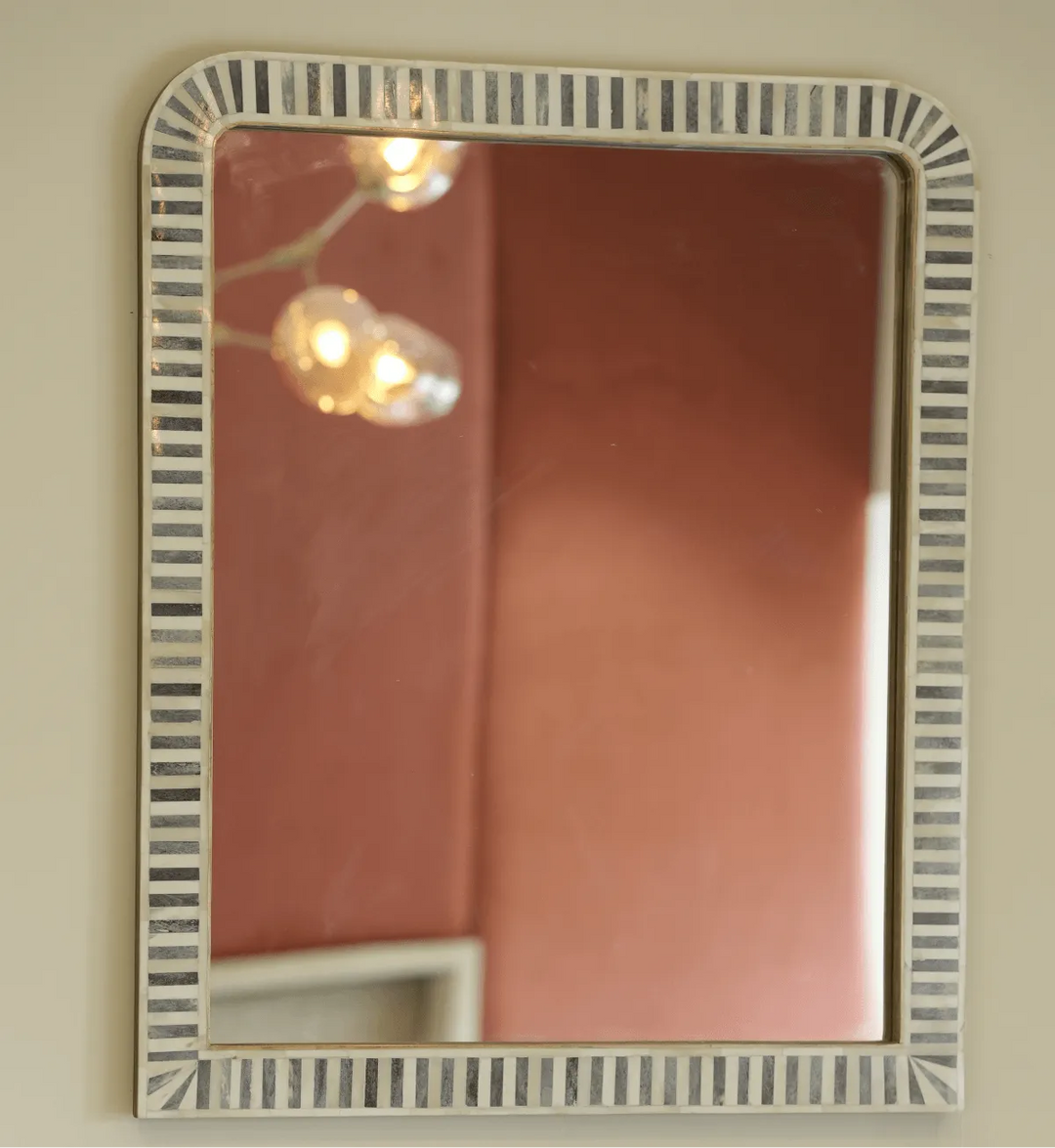 Timeless Reflective Wall Mirror - Jodha Furniture