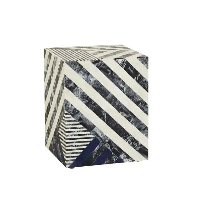 Zafina Abstract Side Table - Jodha Furniture